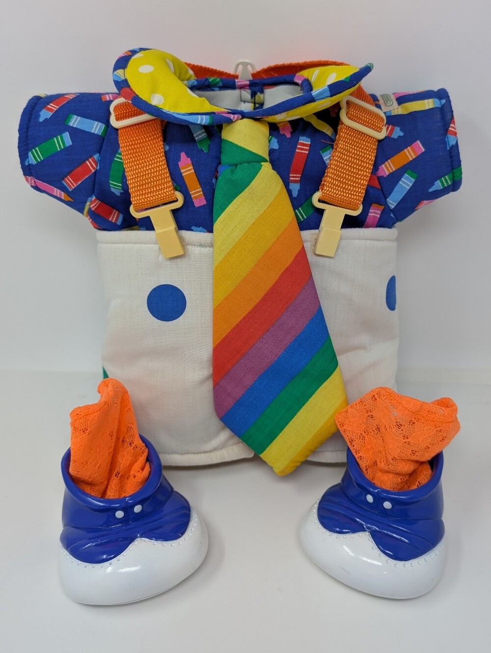 Cabbage Patch Kid Doll Clown Shoes Clothes Outfit Vintage Coleco